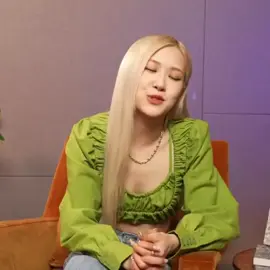 Rosé on The Zach Sang Show Interview 🌹❤️ #Rosé #blackpink #blackpinkofficial #ontheground #fypシ #fyp