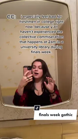 finals week gothic #university #college #finals #student #fyp #midterms