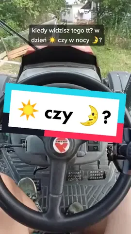 widzisz ten film? w dzień ☀️ czy w nocy 🌛? #🚜 #traktor #rolniczka #rolnik #ursus #rolnictwo #praca
