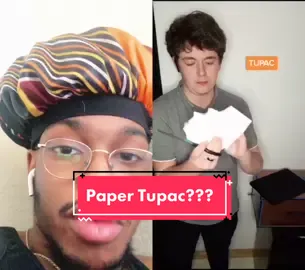 #duet with @florian_neicigam TUPAC OUT OF PAPER!!!!! #tupac #paper #fyp