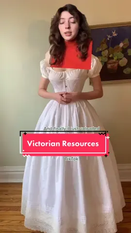 Answer to @tfuwhoo2 Here are some resources for Victorian underpinnings! #greenscreen #victorian #historicalcostume #bridgerton #sewingtiktok #magic