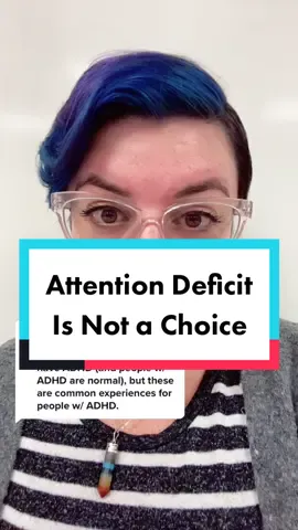 Reply to @boxmunk People with ADHD can’t totally control their attention/focus; we are not making a choice to be “rude.” #adhd #neurodivergent