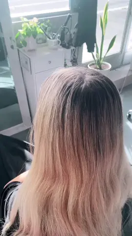 root touch up with my girl @tabbypeer 🤩