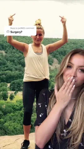 Reply to @jac860 no surgery 😅 just started taking care of myself! #greenscreen