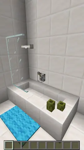 Auto filling Bathub! #Minecraft #foryou #foryoupage #tutorial