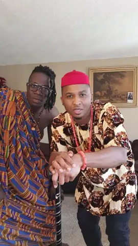 Nigerian🇳🇬 meet Ghana🇬🇭 @theprince25#foryou #Unity #culture #style #attire #brother #African #fashion #fyp #tiktokcanada 🇨🇦