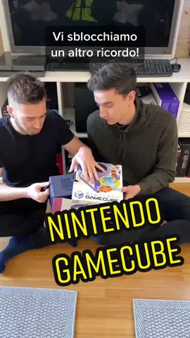 Chi si ricorda del GameCube? 🕹 #millenialditiktok #tisbloccounricordo #nintendo #gamecube #infanzia #console #gaming