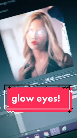 how to do glow eyes on ae! (no plugins needed!!) #fyp #aehelp #aeadvice #aep #aftereffects #aepadvice #foryoupage