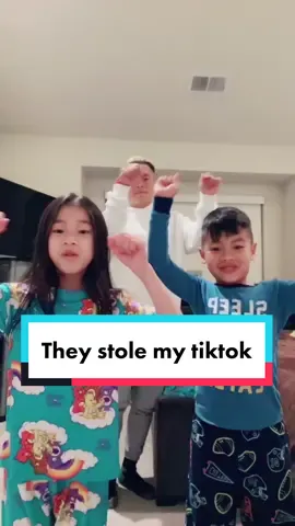 When ur niece and nephew see you making tiktoks and decide to jump in