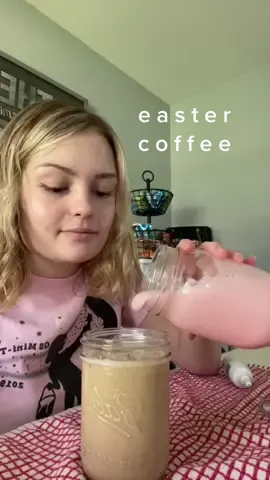 happy easter to those who celebrate 🤍 #coffee #starbucks #starbucksdrinks #happyeaster