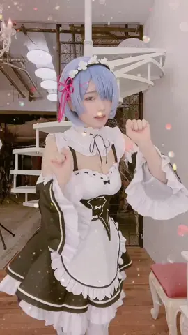 ありがとぉ〜^.  ̫ .^🐾#リゼロ Re: #ゼロから始める異世界生活 #レム #コスプレ #re_zero_starting_life_in_another__world #rem #Cosplay #ありがとうにゃん (？)