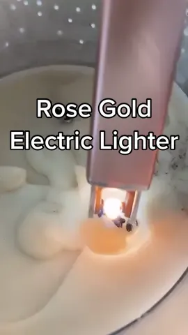 Rechargeable electric lighter #electriclighter #rosegold #amazonfinds #candlelighter #tiktokmademebuyit #amazonmusthaves