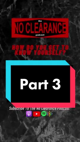 Get to know yourself #podcast #podcasting #noclearancepod #FreeFreeDance #fyp #xyzbca #viral #SelfCare #selflove