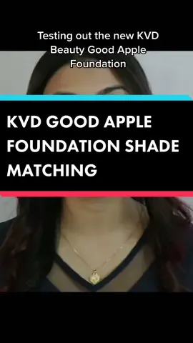 The full review is up on my YT channel 🙂 #tiktokmakeup #kvdfoundation #kvdbeauty #browngirlmakeup #foundationcolor #colormatching
