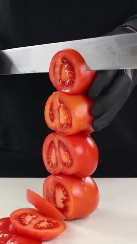 Find out how effective these fruit cutting hacks are! 🍅🍉🍏 #LearnOnTikTok #fruitcutting #fruithacks