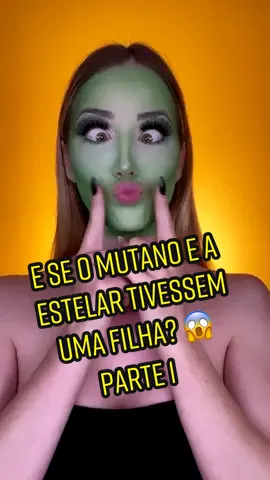 E SE A ESTELAR E O MUTANO TIVESSEM UMA FILHA? 😱 #MIXDEPERSONAGENS #mutano #estelar #jovenstitãs