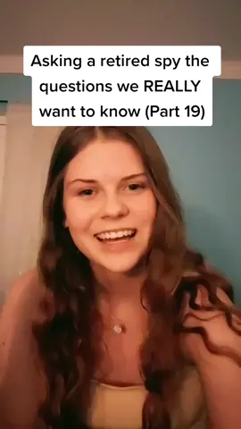 Comment questions for part 20!! Follow me on insta for spy updates #spy #spies #secret #agentbuttercup #GoForTheHandful #GetCrocd #government #spying