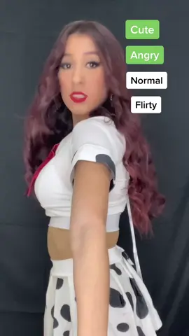 My version of the emotion challenge✨♥️ Hit that (+) for pt. 2! #emotionchallenge #cosplaygirl #skirt