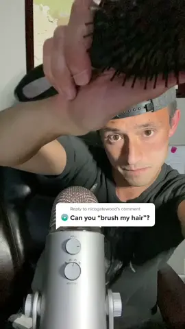 Reply to @nicogatewood Yes I can brush your hair and do ASMR #asmr #asmrvideo