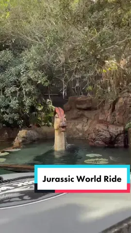 Jurassic World Ride at Universal Studios Hollywood #universalstudios #universalstudioshollywood #jurassicpark #jurassicworld
