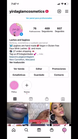Sígueme en Instagram y en mi otro tiktok @yirdaglamcosmetics #fyp #gracias #TheChallengeAllStars #fy #parati