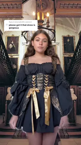Reply to @briannafin30 my $6 thrift find...I’m never taking this off #thrift #haul #dress #renaissance #victorian #corset #fancy #costume