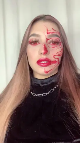 red skull thing😂❤️ ib @paytons.makeup #fyp #foryou #parati #makeup