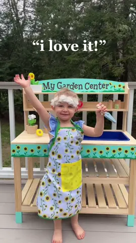 We surprised Lily with a Svan Gardening Center! (wait for the ending😂) #greatamazonfind #playroom #toys