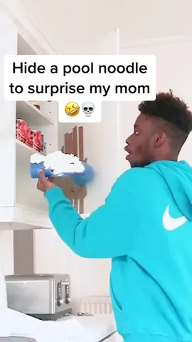 She had no idea that was coming LMAO🤣 #fyp #africanmom #momprank #prankvideos #nigeria #foryou #prank #africa #family #funnyprankvideos #viral