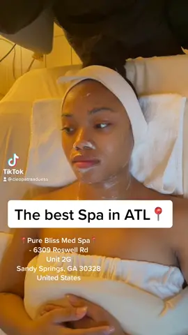My experience was amazing!!!😍 Try them out if you’re ever in Atl, GA                           #atl #facials #SelfCare #relaxing #fyp #ItsOurHome