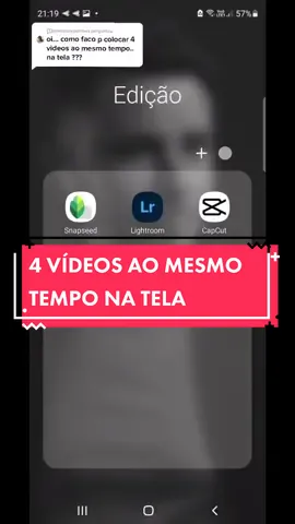 Resposta a @marcosneysimoes 4 vídeos ao mesmo tempo na tela. usei o @capcutapp para fazer esse tutorial. #crescernotiktok #tiktokmarketing #tutoriais