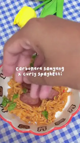 and i liked it 😌 #InstantNoodles #TikTokEatsPH #homecafe #samyang #skybluecafe #eatsltd