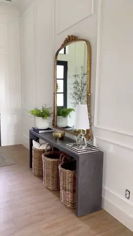 Entry way decor #OneStepCloser #WidenTheScreen #fy #fyp #foryoupage #viral #homedecor #hometour #amazonfinds #prank #springdecor #girlswithpowertools