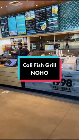 California Fish Grill located in NOHO! 10/10 🤤 #noho #california #losangeles #northhollywood #fishgrill #fyp