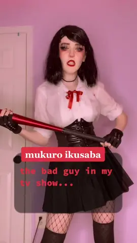 junko duets???? #mukuroikusaba #mukuro #mukuroikusabacosplay #junko #junkoenoshima #junkoenoshimacosplay #despairarc #thh #danganronpacosplay #drthh