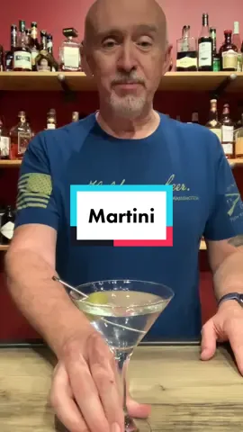 Definitely stirred, not shaken... it’s the Martini! #homebar #homebartender #twoingredients #martini #cocktailrecipes #gruntstyle