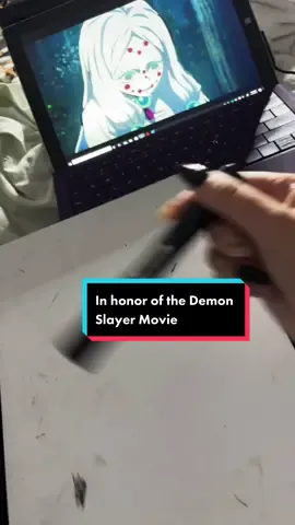 In honor the the #demonslayermovie 🖤✨#demonslayer#kimetsunoyaiba#nezuko#manga#glasspaintinganime#demonslayermanga#glasspainting#anime#animethings#fyp