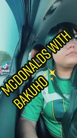 I just wanted my happy meal😩 #uraraka #urarakacosplay #tsuyuasui #froppycosplay #bakugou #mha #bnha #bokunoheroacademia #anime #weeb