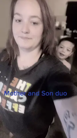 We are moving so we have boxes in our living room. Mother and son duo. #DoritosDuetRoulette #fyp #motherandson