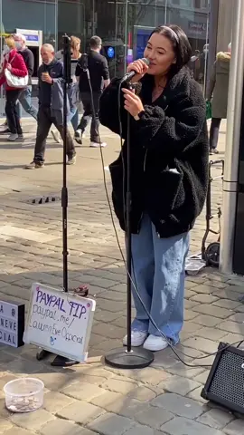 This is why I love busking 🥺 #fypシ #fyp #singing #busking #singer #busker #cover #hopelesslydevoted2u