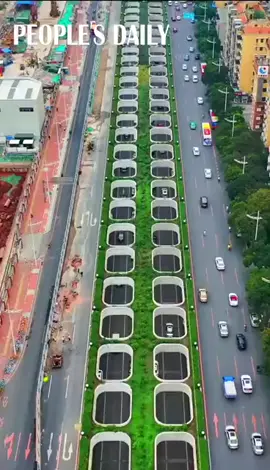 How stunning this green tunnel in S China's Guangzhou is! #GreenChina
