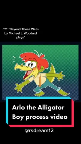 Arlo is such a good boy and also so much fun to draw #illustration #art #processvideo #arlothealligatorboy #speeddrawing #fyp