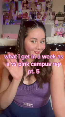 what I get as a @vspink campus rep pt.5 #pinksponsoredreps #pinkcampusreps #vspink #drinkmoment #influencer #unboxing #trendy #utsa #fashiontiktok #aa