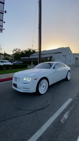 @pontiacmadeddg Rolls Royce Wraith we customized for him in all white 🥶❄️ #DDG #RSM #Roadstarr