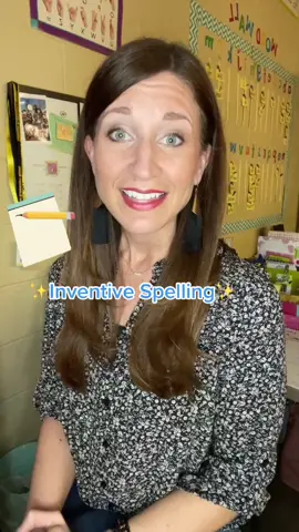 I encourage inventive spelling! It allows kids to write anything! They’re never limited. Any word can be “sounded out.” #mscraftkindergarten #teacher