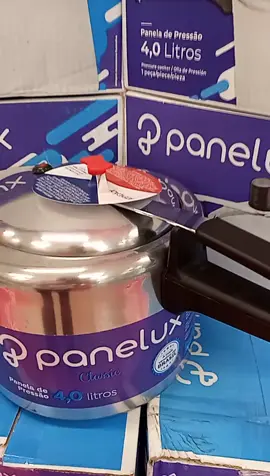 Panela de pressão polida 4 litros panelux por R$49,99🤑🤑