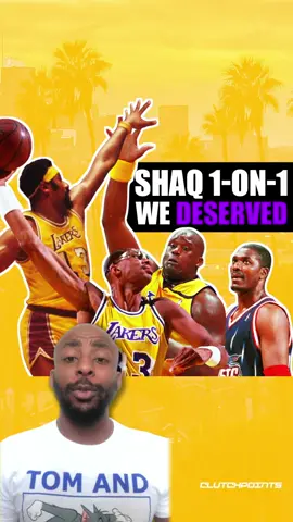 The Shaq 1-ON-1 That Nearly Happened 😬 (via @clutchstories) #shaq #lakers #fyp #clutchpoints #lakeshow #NBA #didyouknow