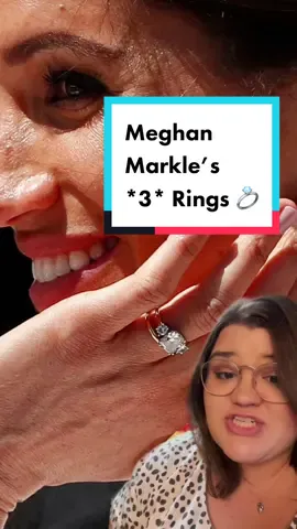 #MeghanMarkle and her 3 wedding rings 💍 #PrinceHarry #royalfamily #KateMiddleton #QueenElizabeth