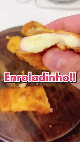 Enroladinho sem massa!! 😮#receitasfaceis #lanchesrapidos #lanchefacil #lancheemcasa