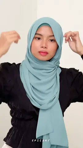 Simple shawl style for raya ✨ #fypmalaysia🇲🇾 #malaysia #fyp #hijabtutorial